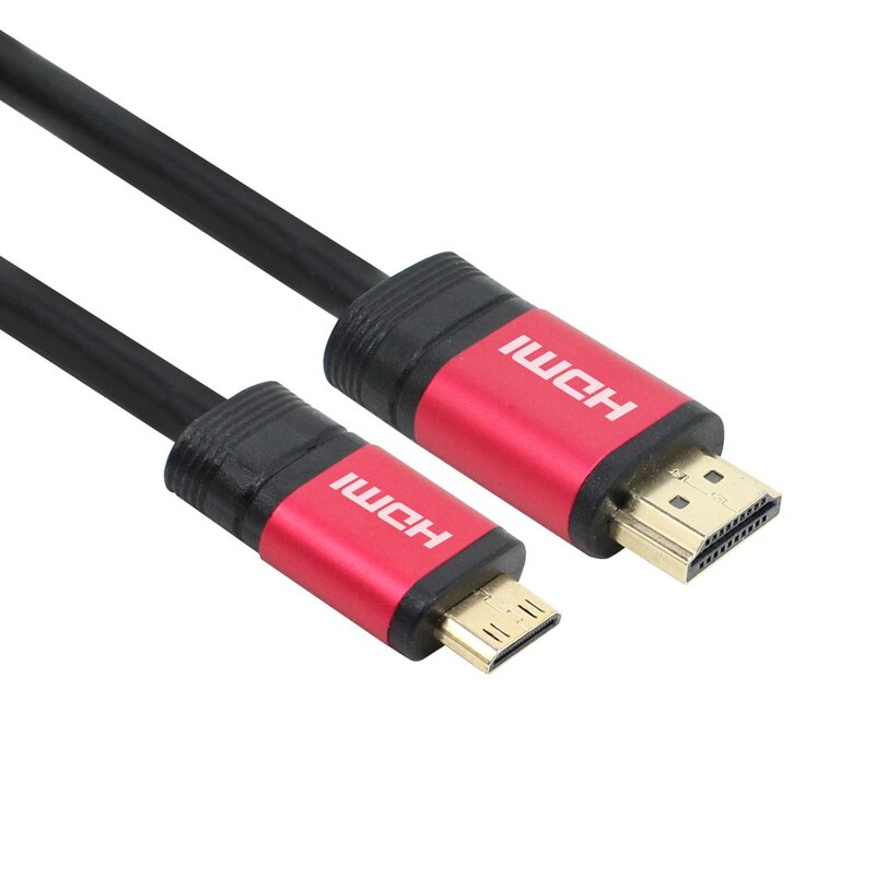 넥시 레드메탈 MINI HDMI V2.0 모니터 케이블