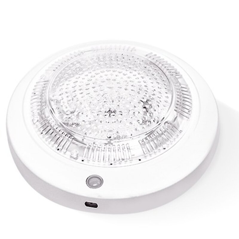 LED 원형 현관 계단 복도 베란다 15W 건식 센서등, 주광색(흰빛), 1개