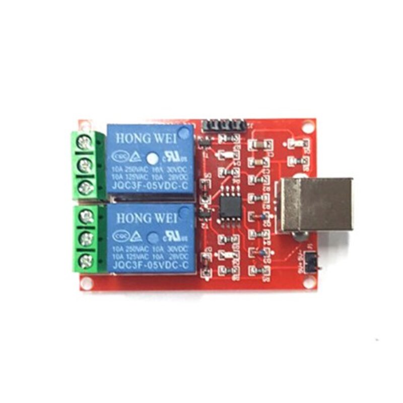 아두이노 USB 2채널 릴레이 모듈 USB-Relay-2CH, 1개