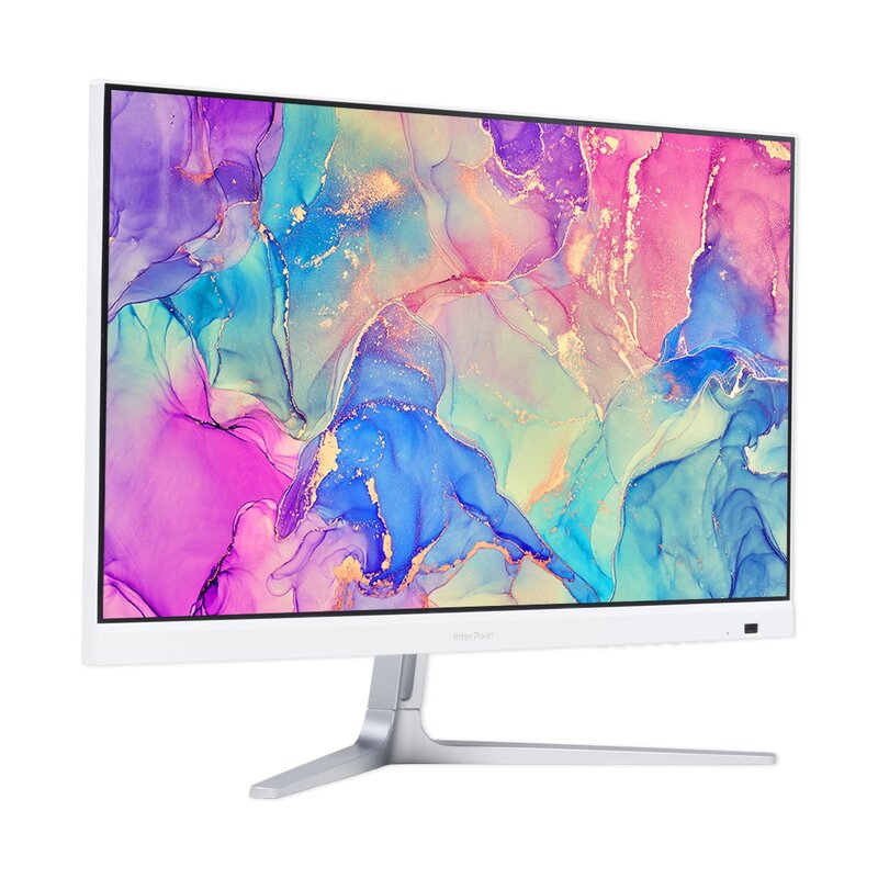 인터픽셀 60.5cm FHD 75Hz IPS 평면 게이밍 모니터 화이트, IP2422(일반)