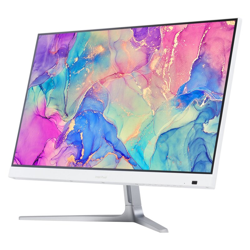 인터픽셀 60.5cm FHD 75Hz IPS 평면 게이밍 모니터 화이트, IP2422(일반)