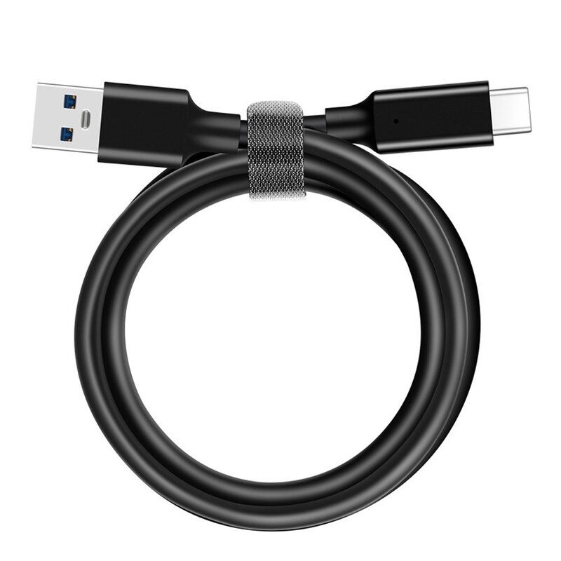 바라보고 USB3.2 C타입 고속충전케이블 10Gbps, 30cm, 블랙, 1개