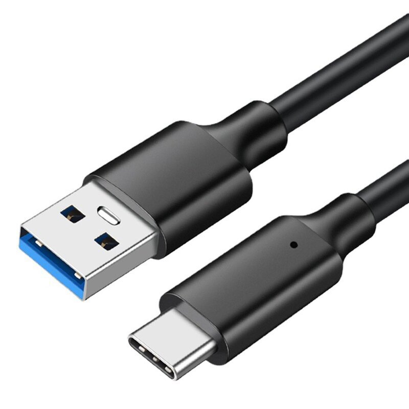 바라보고 USB3.2 C타입 고속충전케이블 10Gbps, 30cm, 블랙, 1개