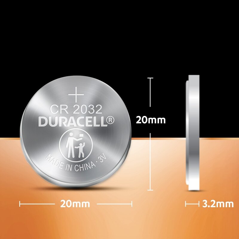 듀라셀 리튬 코인 건전지 CR2032, 2개입, 1개