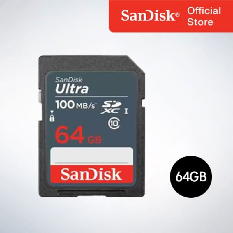 샌디스크코리아 공식인증정품  SD메모리카드 SDXC ULTRA 울트라 DUNR 64GB