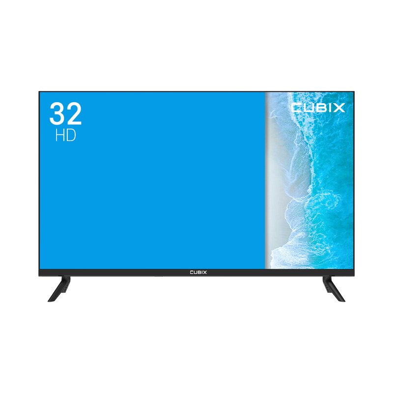 큐빅스 LED 81cm 32인치 HD TV IPTV, 81cm(32인치), LE-321H, 스탠드형, 고객직접설치