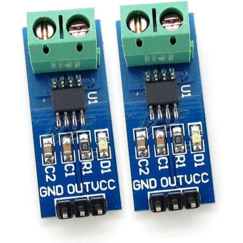 2 X 5A 범위 전기 부품 전류 센서 모듈 ACS712