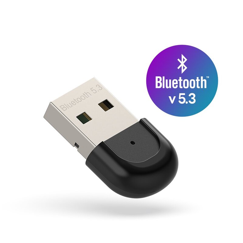 케이스박스 블루투스 V5.3 무선 수신기 USB 동글, 블랙