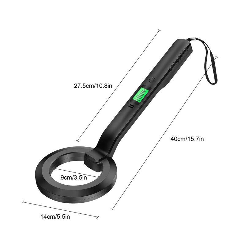 고감도 금속탐지기 첨단 금속탐지기 소리와 진동으로 효율적으로 사용하기 쉬운 금속탐지기, 1개
