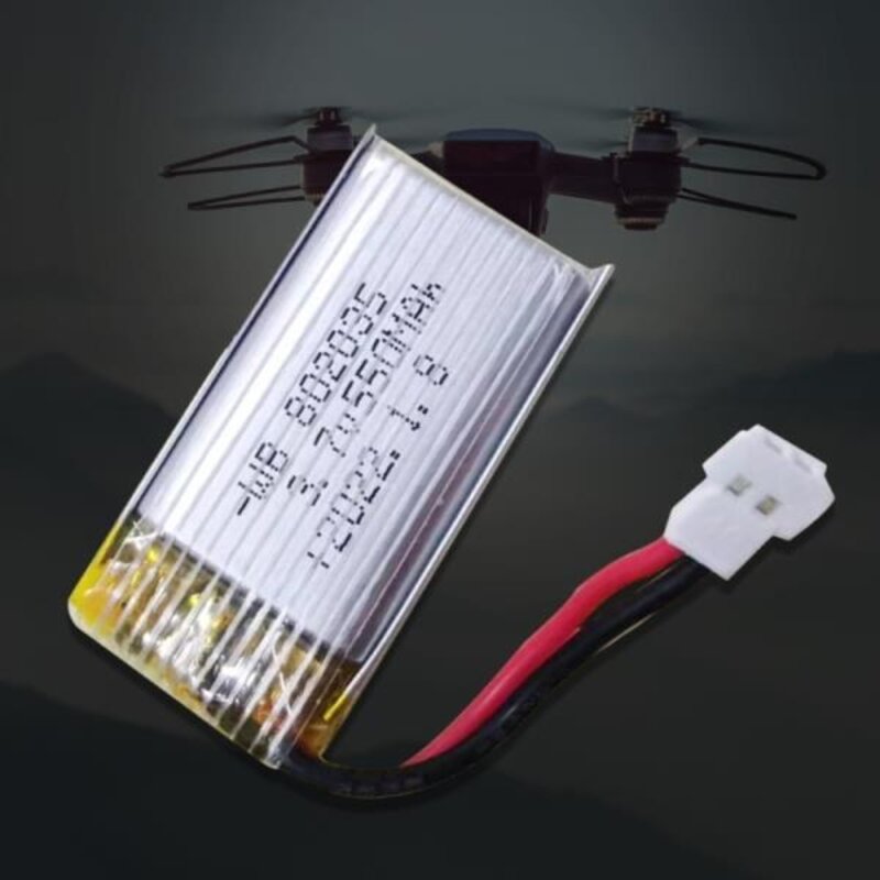 리튬 폴리머 배터리 3.7V 550mAh 802035 충전식 팩 커넥터