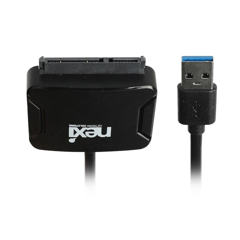 넥시 USB3.0 to SATA3 컨버터 USB허브 NX-U30SC, 혼합색상