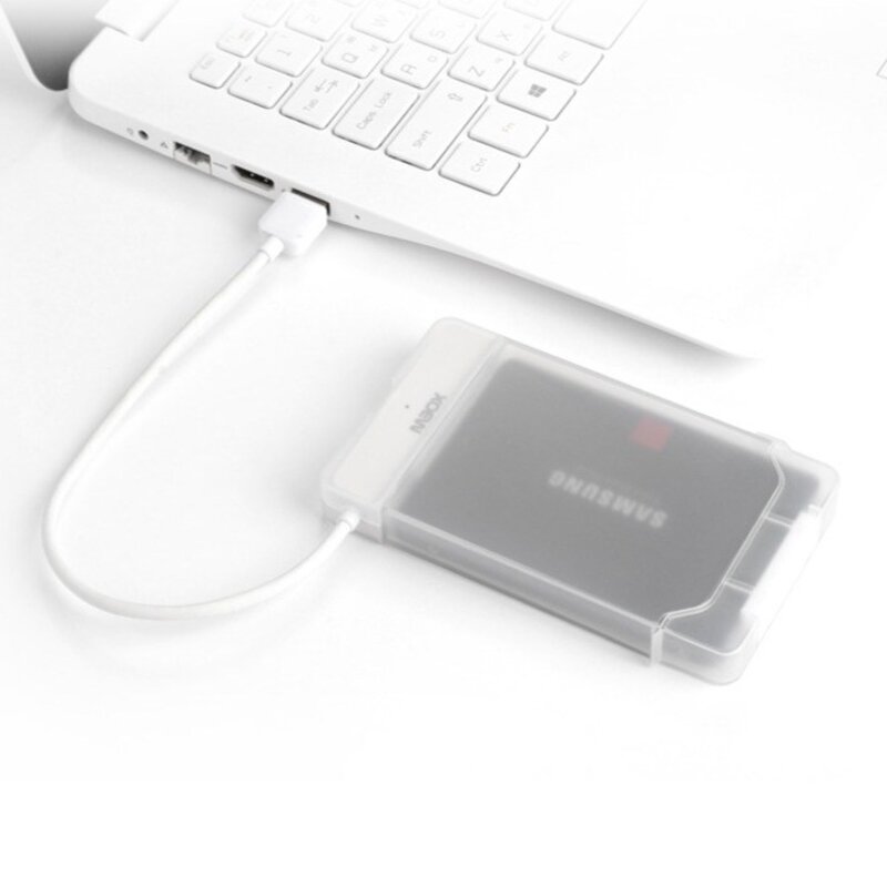 유니콘 USB A타입 SATA3 HDD SSD 외장 아답터 컨트롤러 하드케이스 HS-2500N, 1개