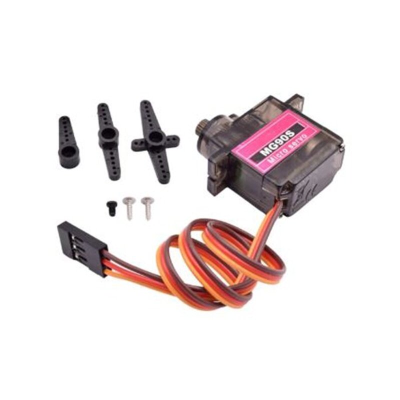 아두이노 Servo Motor 360도 회전 서보모터 MG90S 360도, 1개