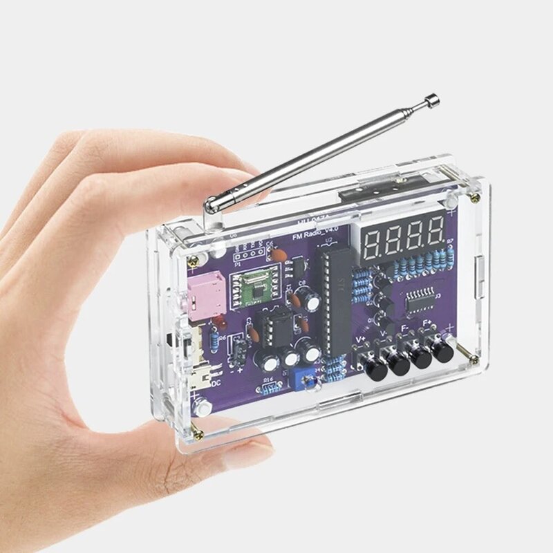 FM 라디오 만들기 키트 과학 실습 전자회로 납땝 조립 DIY 키트