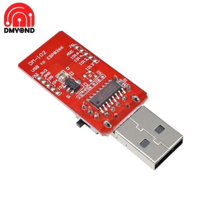 CH340G USB WIFI 어댑터 모듈 USB-ESP8266 ESP-07 Wifi 무선 프로그래머, 1개