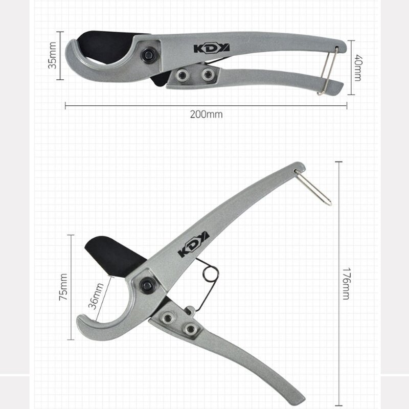 씨즌M닷컴 엑셀파이프 XL 커팅기 8인치 PE커터 최대 32MM, 32mm 8인치, 1개