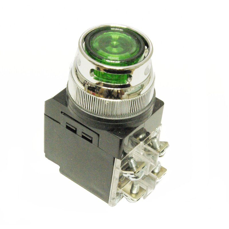 조광형 푸쉬버튼 스위치 PUSH BUTTON LAMP SWITCH JKNA-252 JKNA-302, JKNA-252(적색), 1개