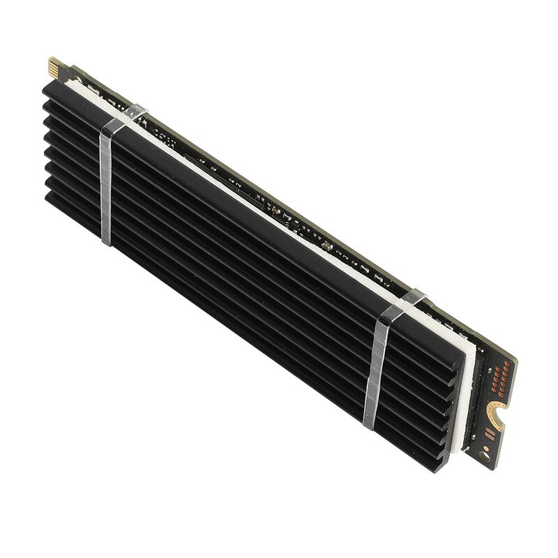 넥시 NVMe M2 SSD 방열판 NX1057, 블랙