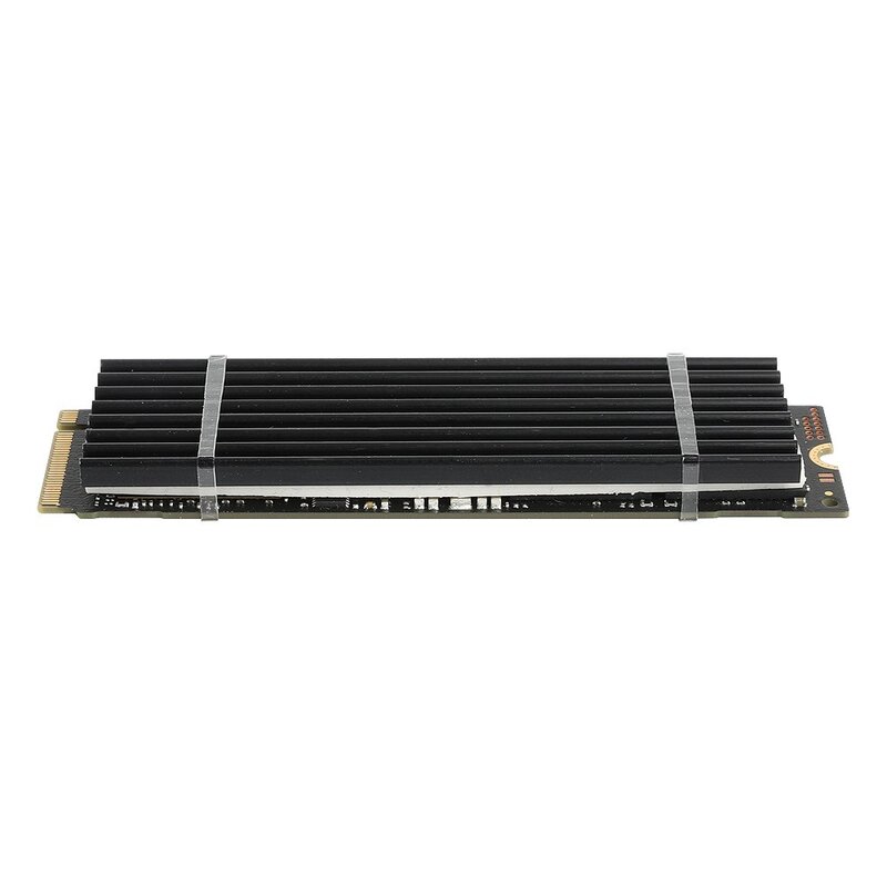 넥시 NVMe M2 SSD 방열판 NX1057, 블랙