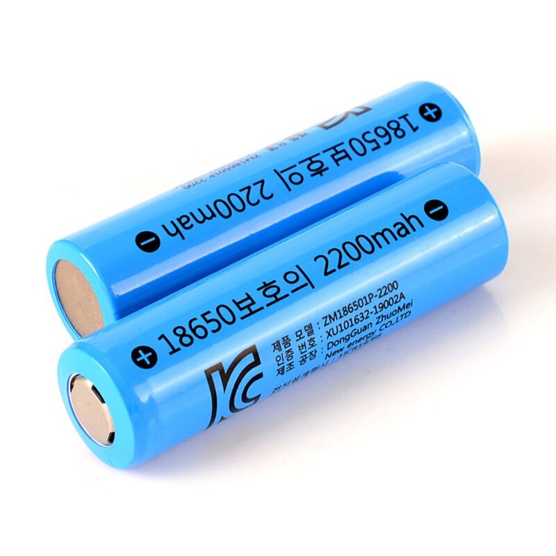 18650 배터리 3.7V 2200mAH 보호회로적용, 1개, 1개