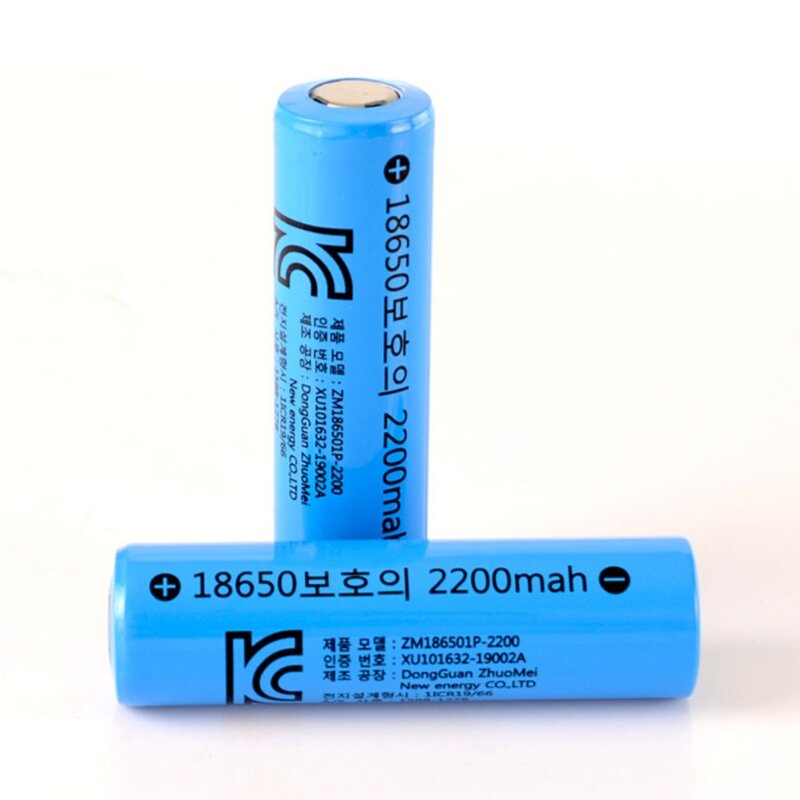 18650 배터리 3.7V 2200mAH 보호회로적용, 1개, 1개