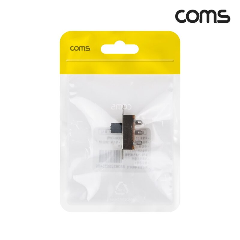 BD223 Coms DIY 제작용 DPDT 슬라이드 전원 스위치 PCB패널, 1개