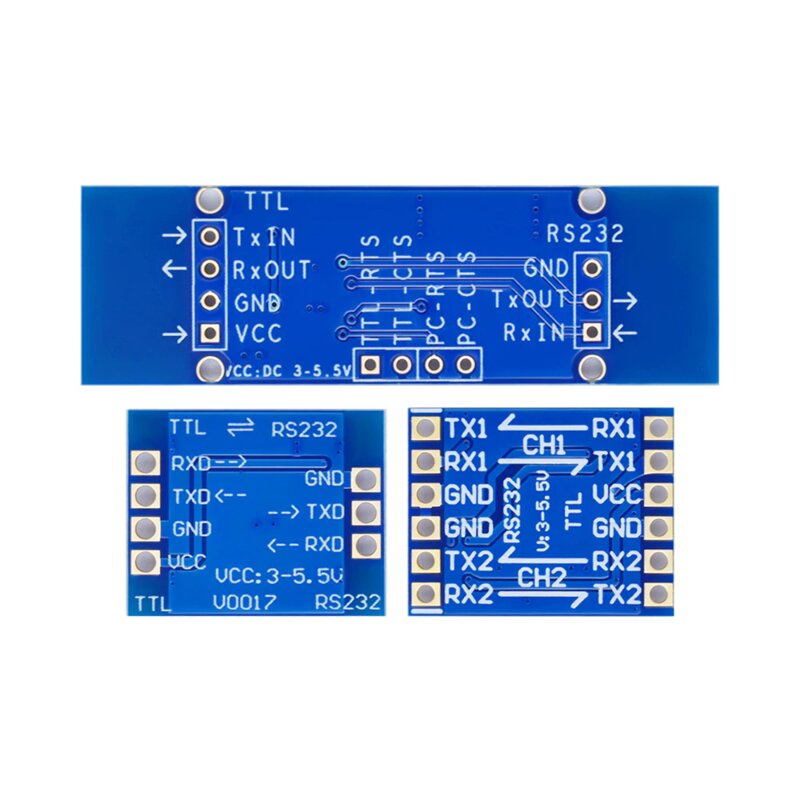 시리얼 RS232 to UART(TTL) 변환 PCB 보드, 타입1, 1개