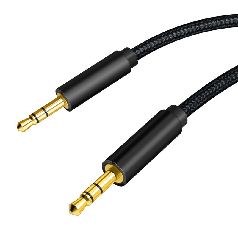 홈플래닛 3.5mm AUX 스테레오 오디오 케이블, 1개, 2m