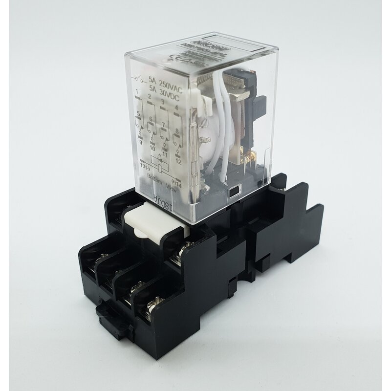 HR705-4PL 릴레이 RELAY MY4, HR705-4PL DC12V, 1개