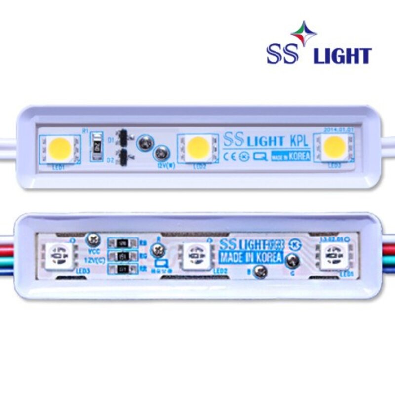 SS LIGHT LED 3구모듈, 12V고급형 LED..., 1개