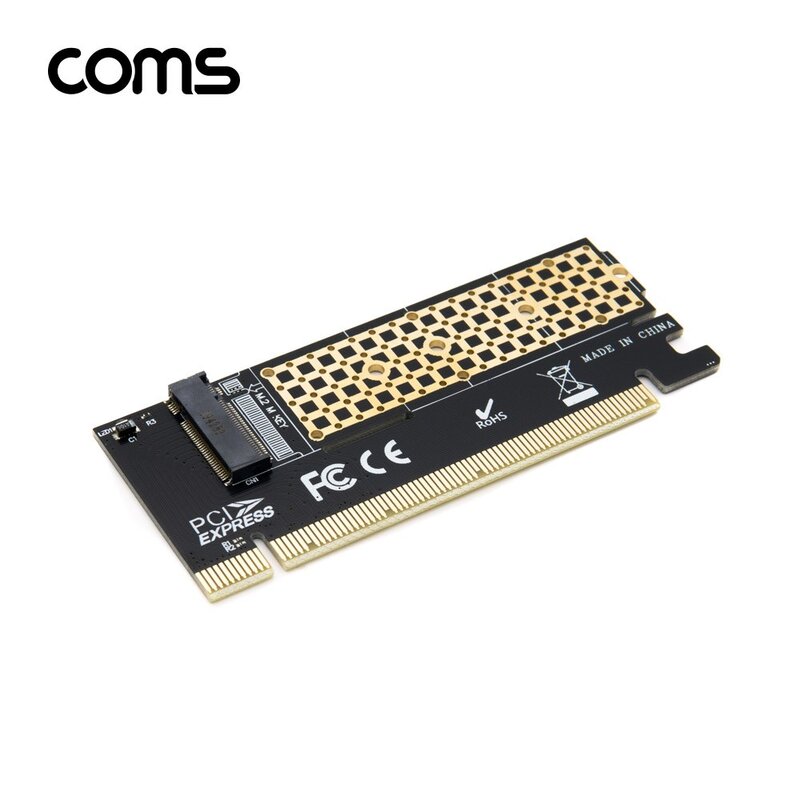 SW229 Coms Express PCI 변환 아답터 M2 NVME to PCI-E 16X