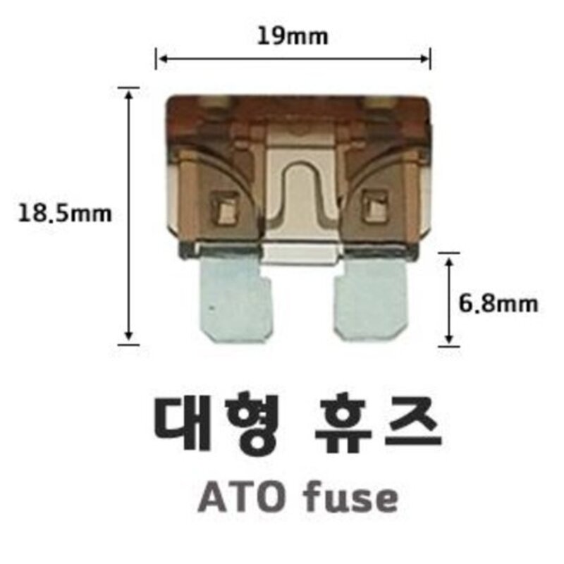 자동차 휴즈 10개단위 ATO 대형MINI 소형MICRO2 신형LP-MINI 카퓨즈