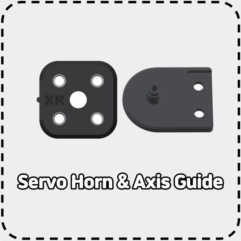 엑스로보 서보혼&축가이드 SET(Servo Horn & Axis Guide)