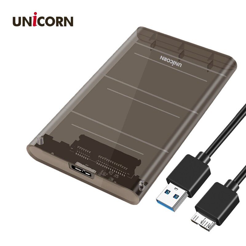 유니콘 A타입 2.5인치 USB3.1 외장하드케이스 HDD SDD HD-7000G