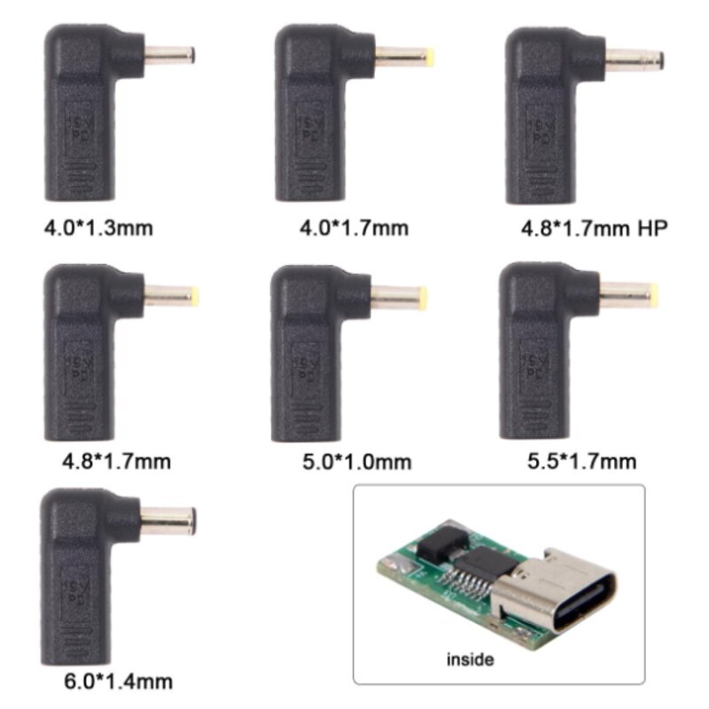 올리민 USB3.1 C타입 PD to DC 변환 노트북 충전 젠더