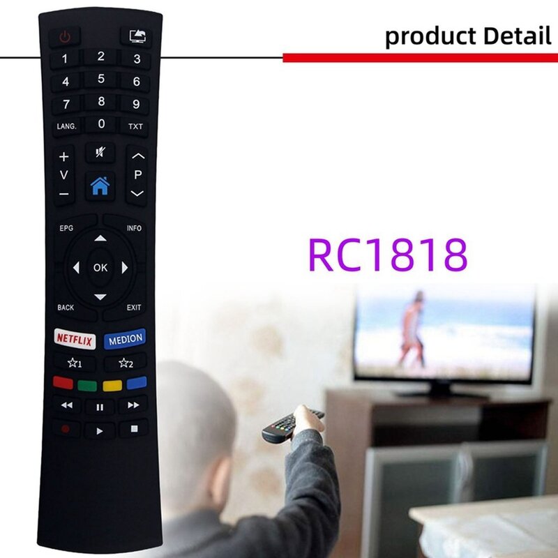 메디온 RC1823 RC1822 MD31420 메가 TV용 리모컨, 1개