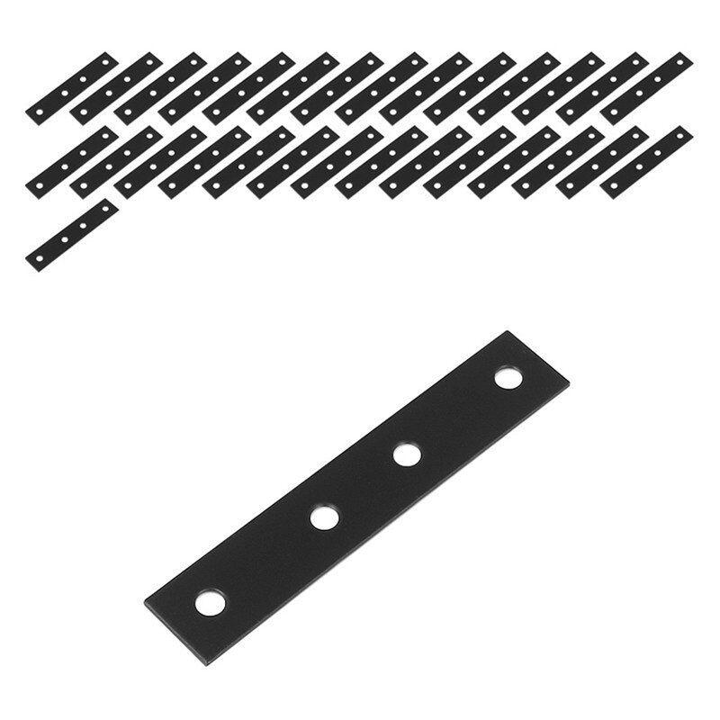 모네스페스 10번 일자 평철 블랙, 길이 95mm x ..., 30개